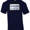 T-shirt featuring an RW Horner of Manchester scooter shop sign
